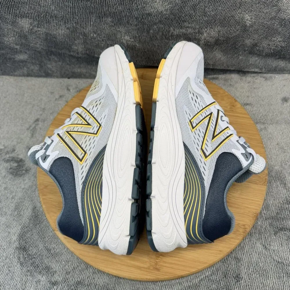 New Balance 840 v5 Shoes Womens Size 10 White Running Training Sneakers W840LA5